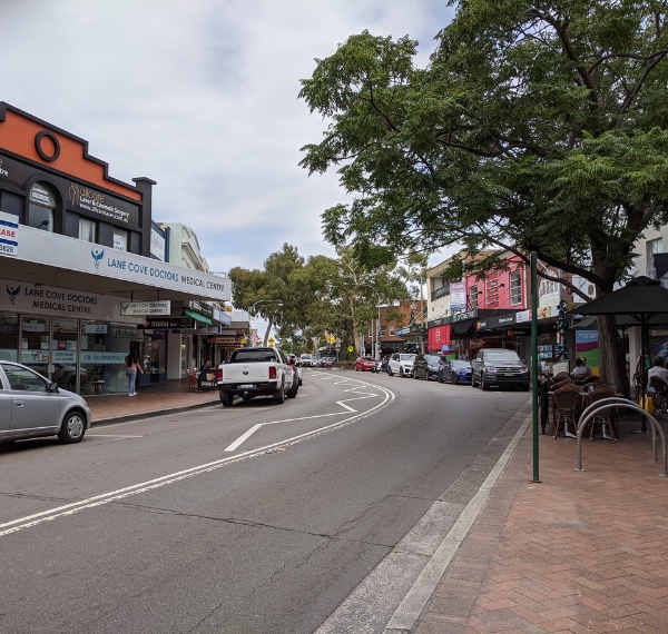 Commercial buildings in Lane Cove, NSW
